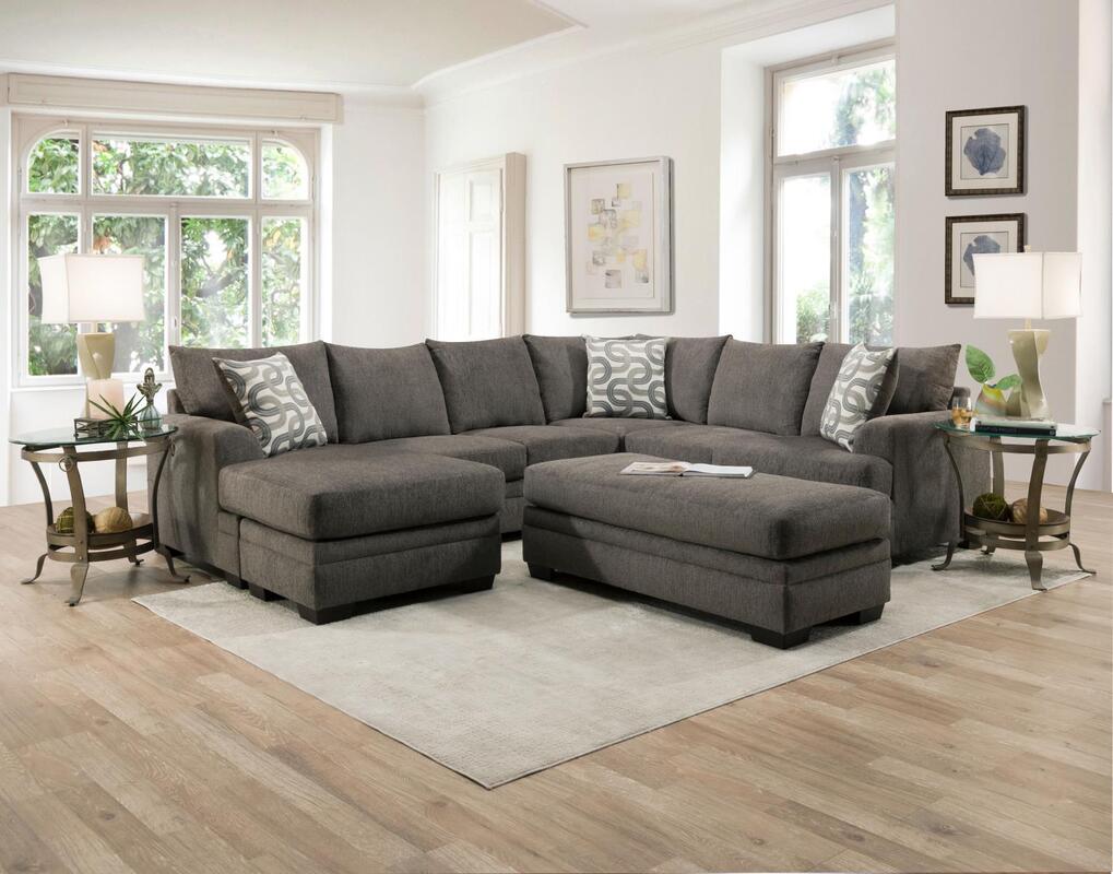 Behold 1310 Charcoal Sectional HH