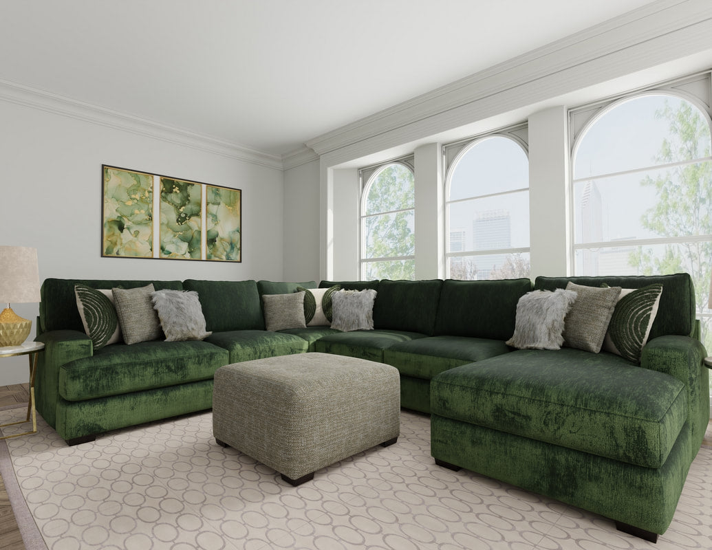 Corinthian 2900 3PC Sectional  HH