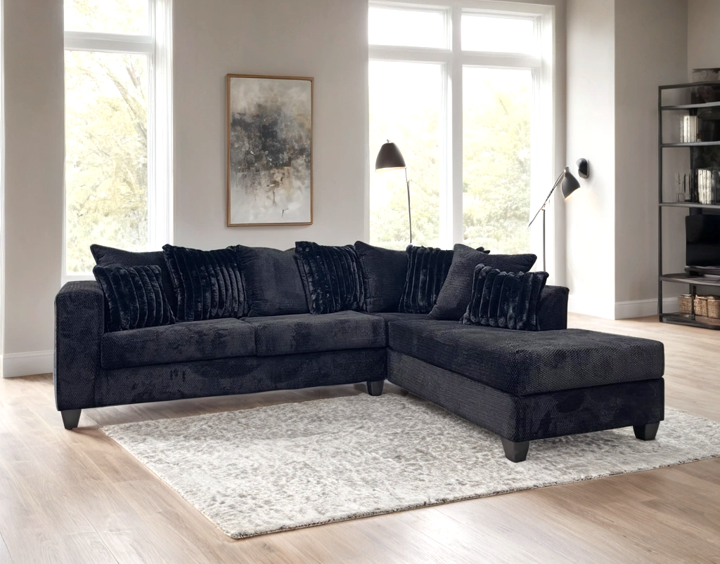 410 Sectional Black HH