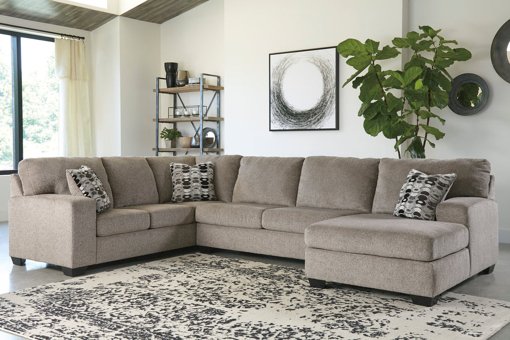 Ashley 807-02 Sectional Platinum HH
