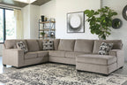 Ashley 807-02 Sectional Platinum HH