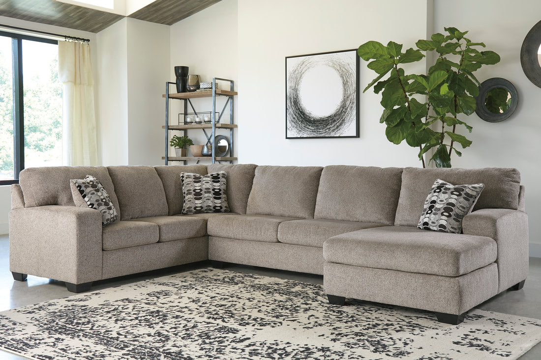 Ashley 807-02 Sectional Platinum HH