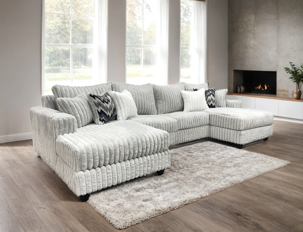 9700 Gray Sectional HH