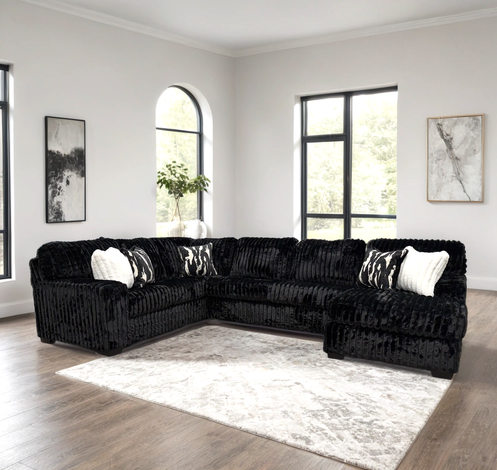 9800 Sectional Black HH