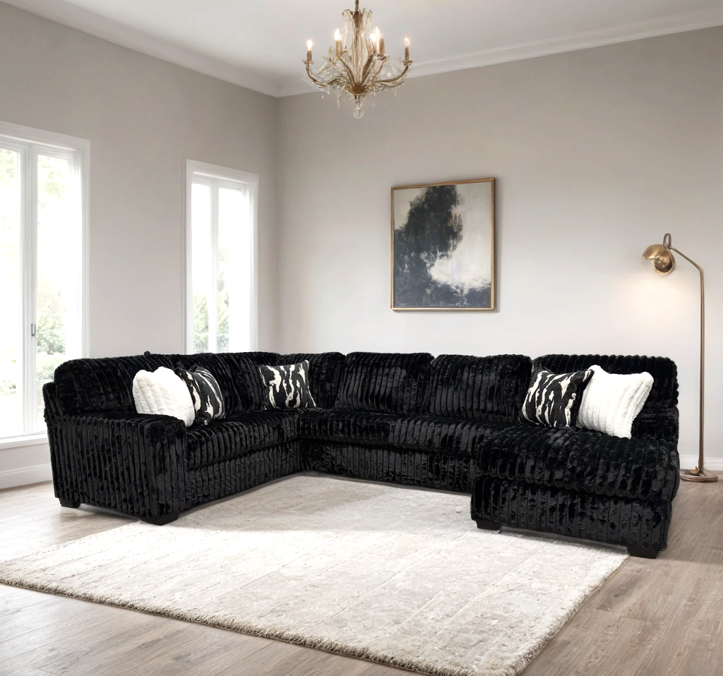 9800 Sectional Black HH