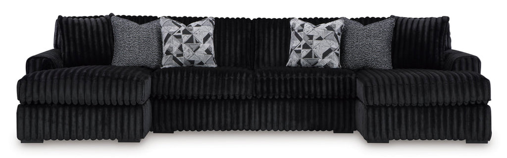 Ashley 981-03 3PC Double Chaise Sectional HH