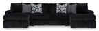 Ashley 981-03 3PC Double Chaise Sectional HH