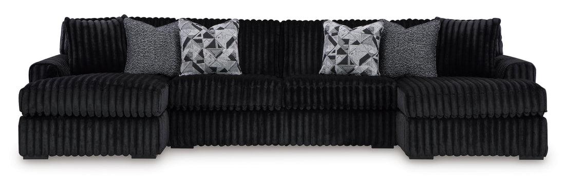 Ashley 981-03 3PC Double Chaise Sectional HH