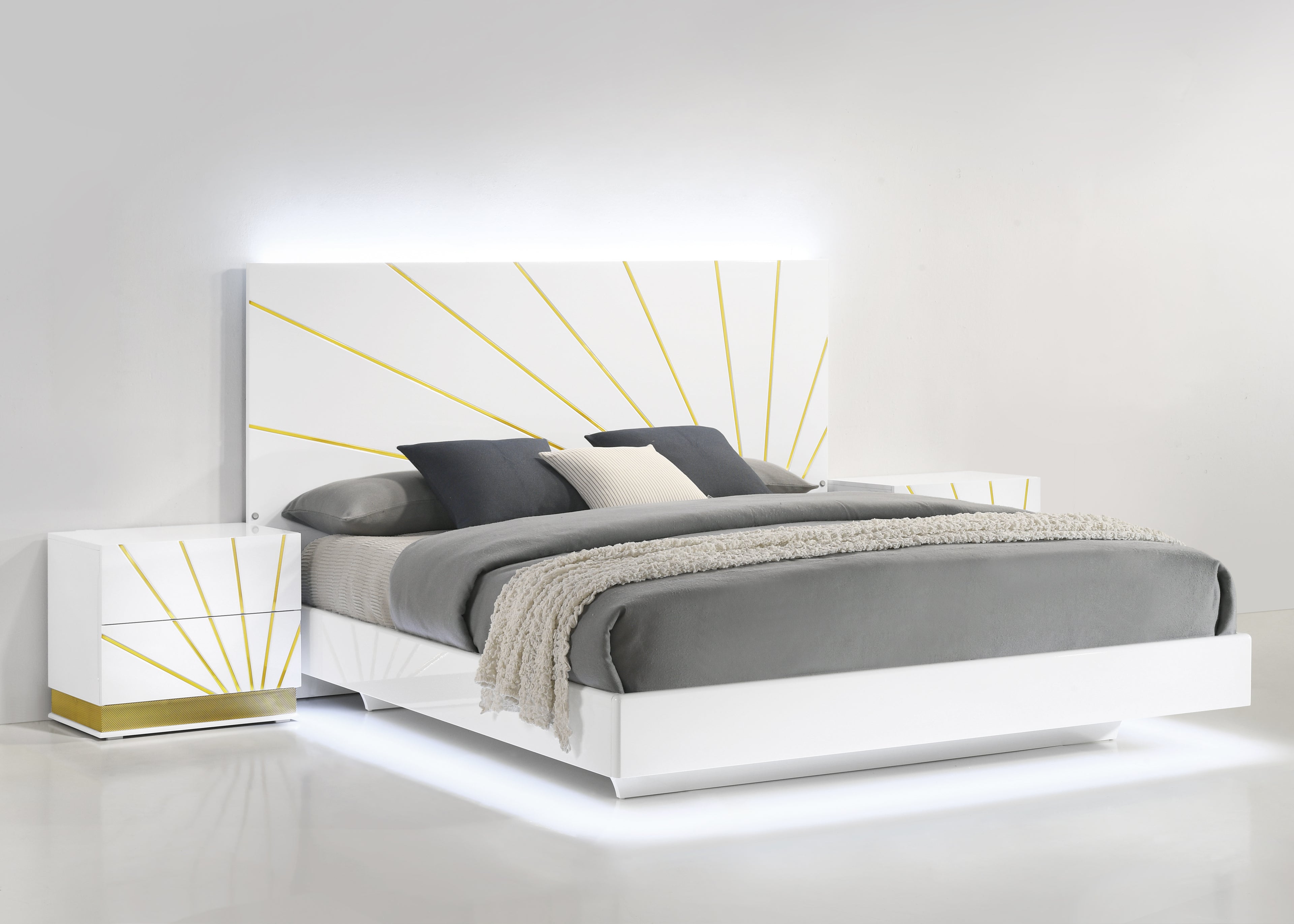 B59 Safa White/Gold SET NE