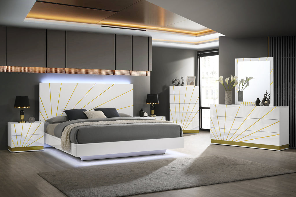 B59 Safa White/Gold SET NE