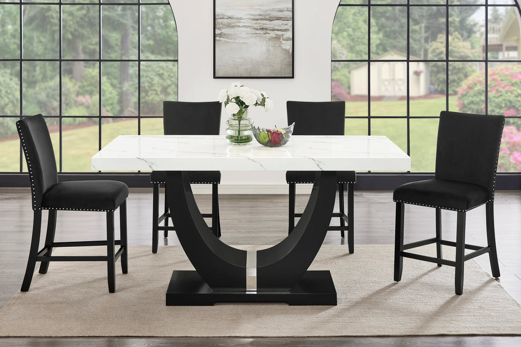 D181 Larry Counter Height Black NE