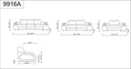 MI-9916A Matrix Black/W NE