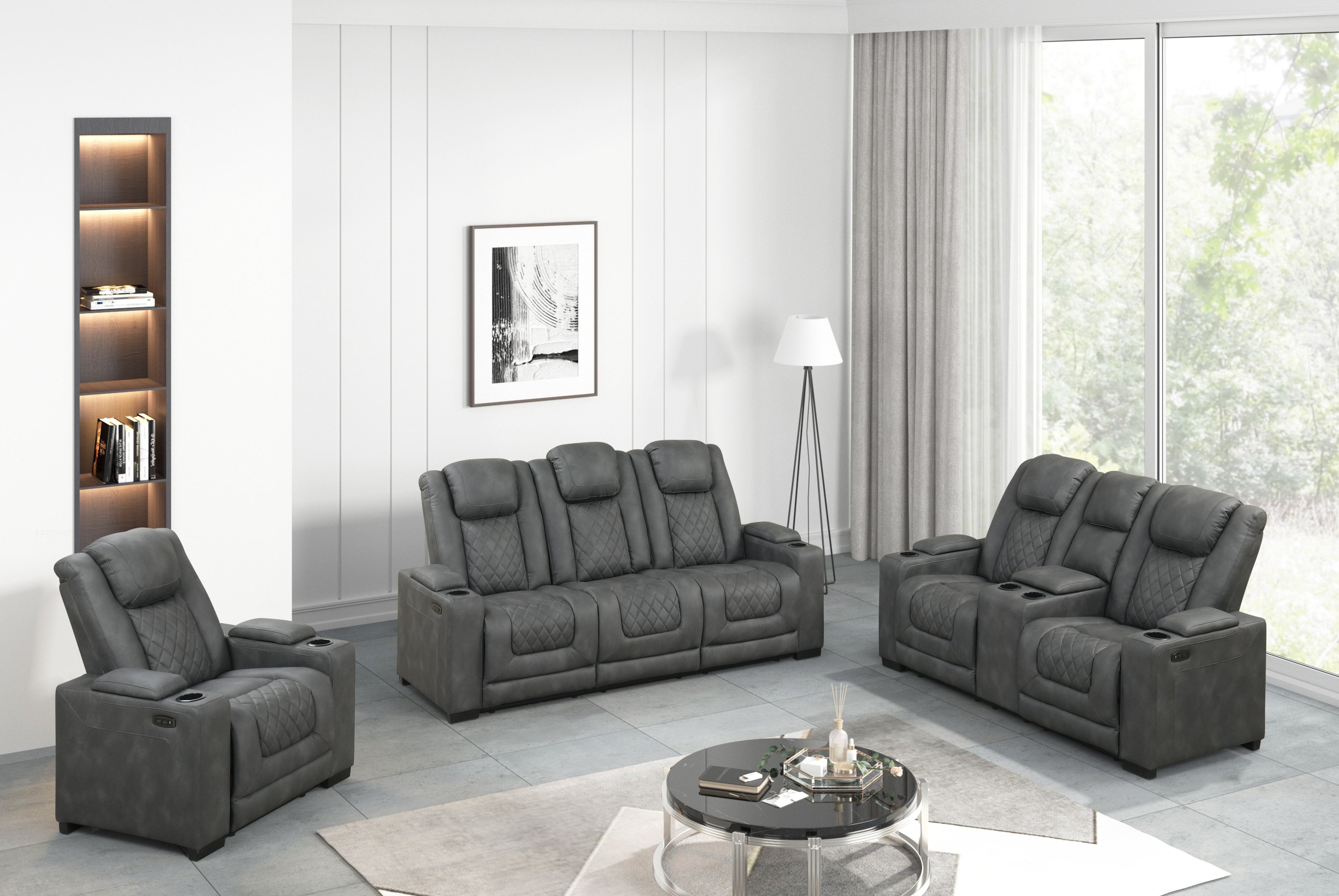S4306 Rima Dark Grey 3PC NE
