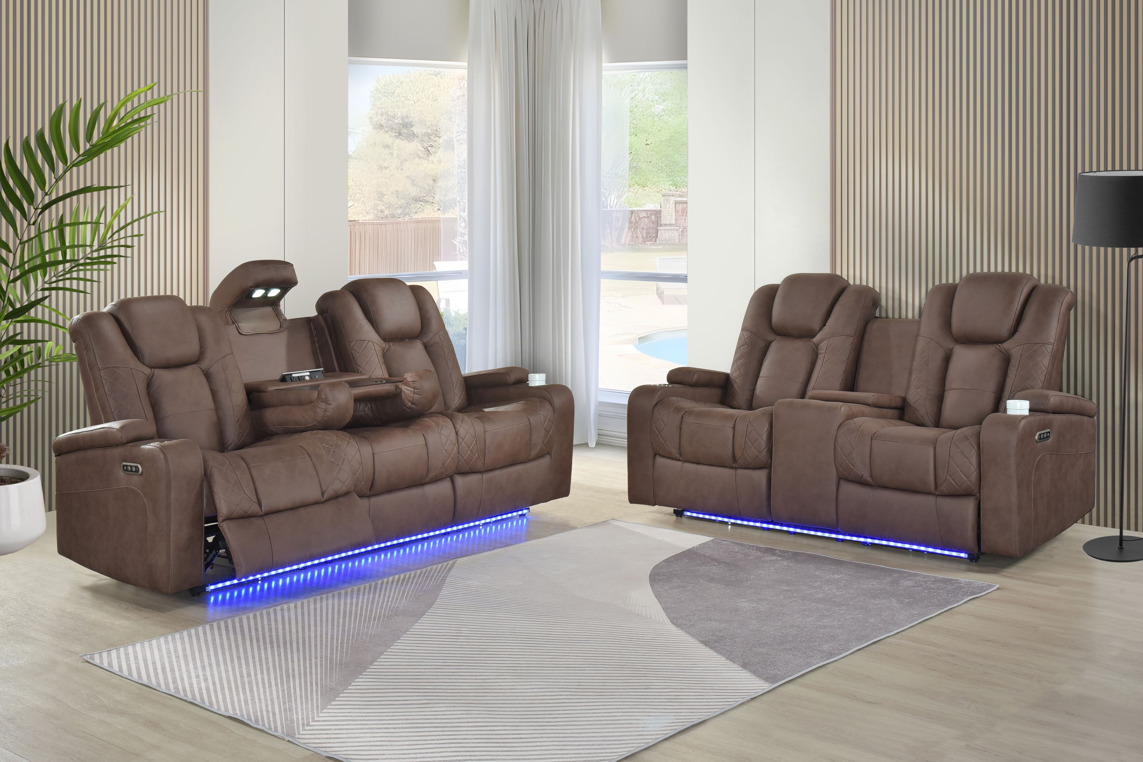 S9304 Ashley Brown 3PC NE