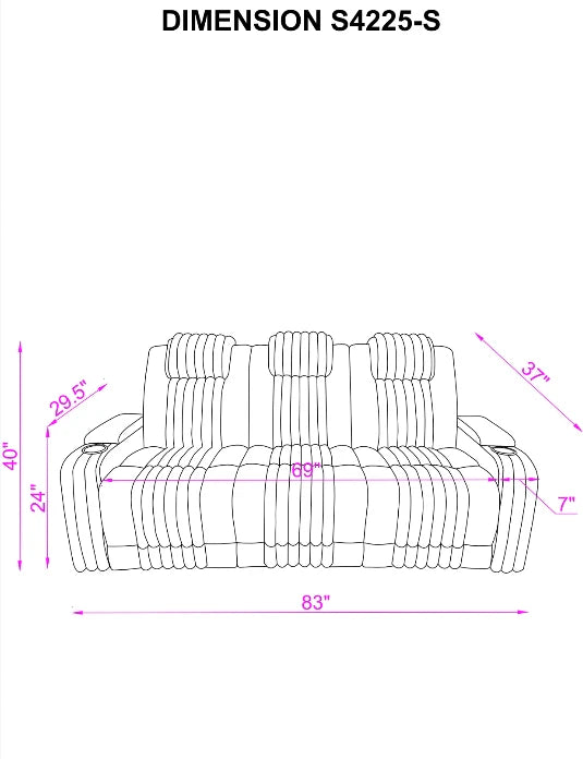 S4225 Lita Brown 3PC NE