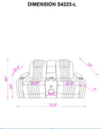 S4225 Lita Brown 3PC NE
