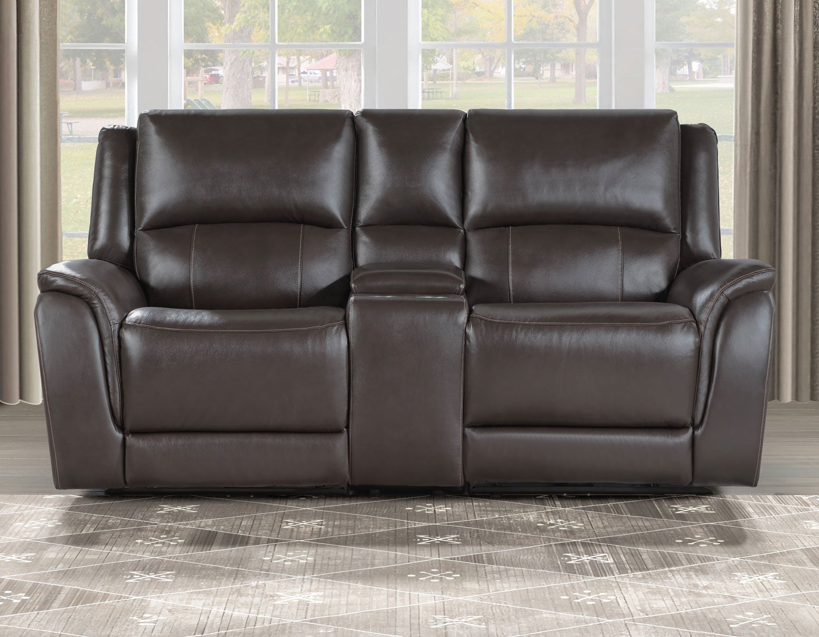 Alexandria Chocolate Leather SS
