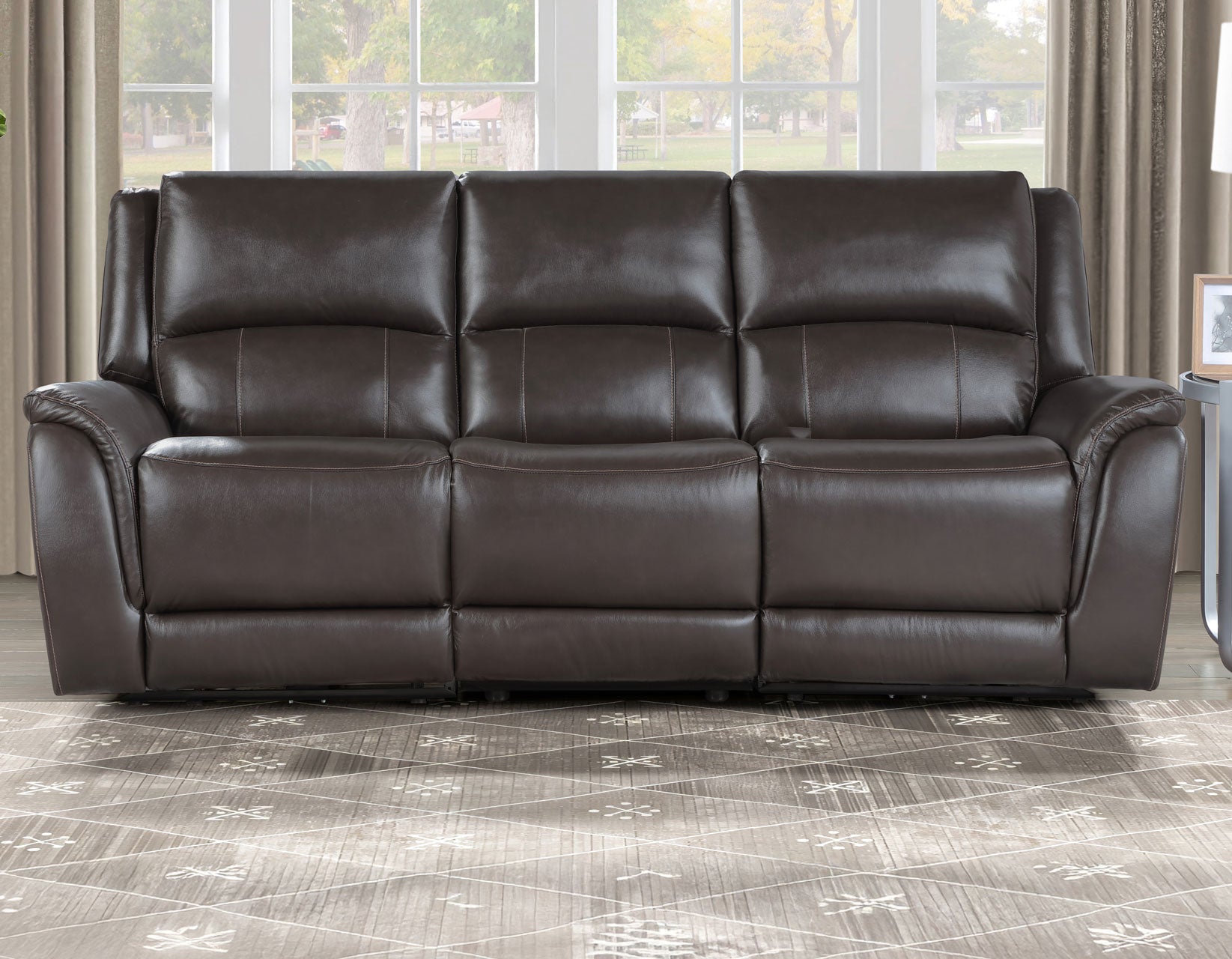 Alexandria Chocolate Leather SS