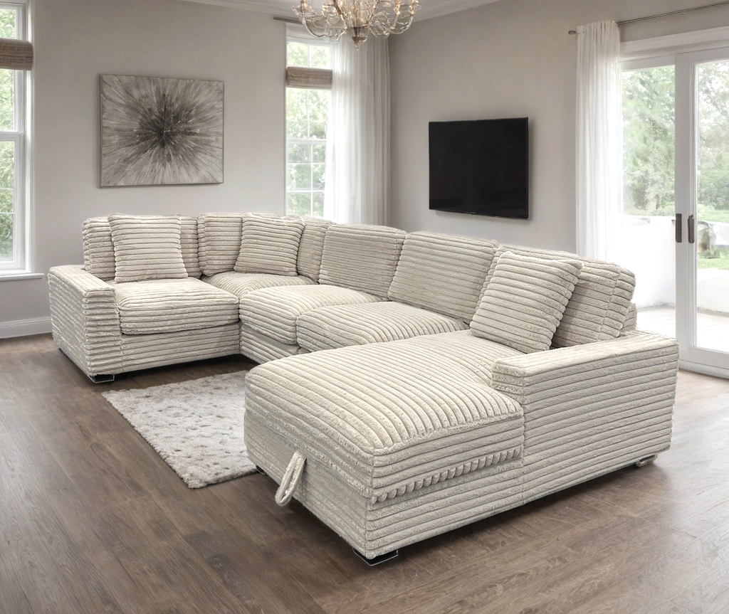 Alisson Beige - Modular Sectional HH