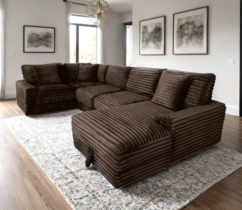 Alisson Mocha - Modular Sectional HH