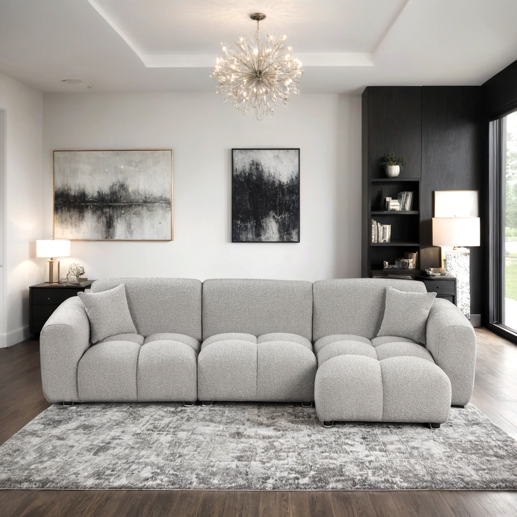 Bella Gray Sectional HH