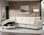 Cloud2 Sand Linen Modular Sectional HH
