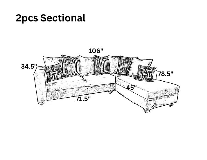 S305 Zander Sectional NE