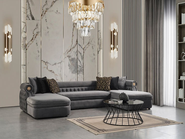 Brooklyn Sectional Grey NE