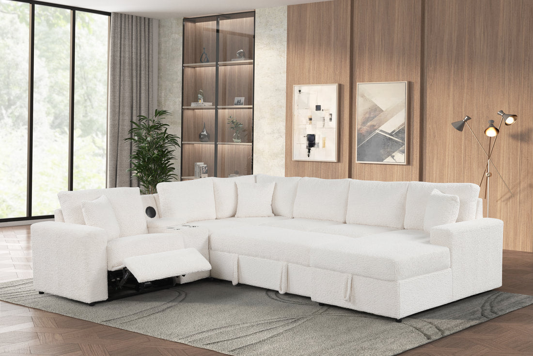 Hunter White Sectional HH