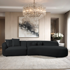 MIA Black Sectional HH