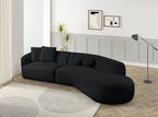 MIA Black Sectional HH