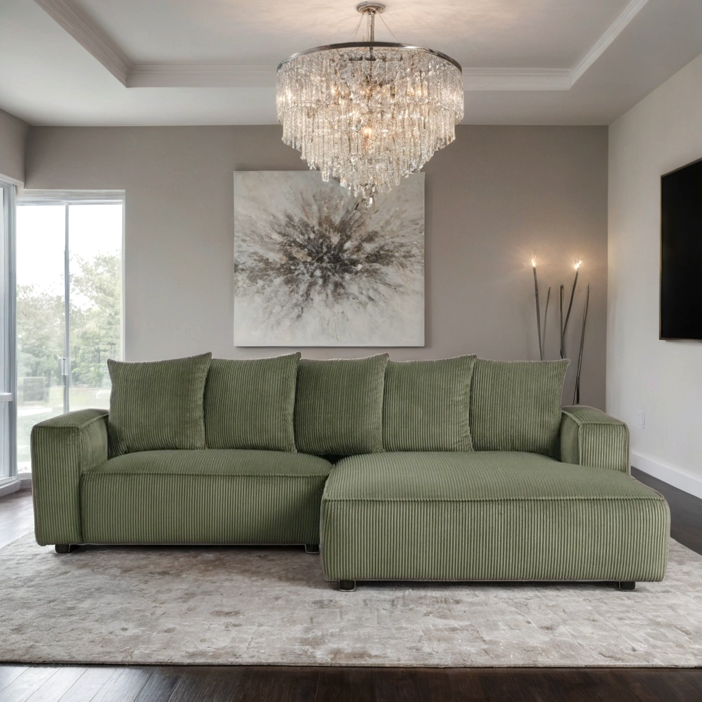 Romeo Olive Sectional HH