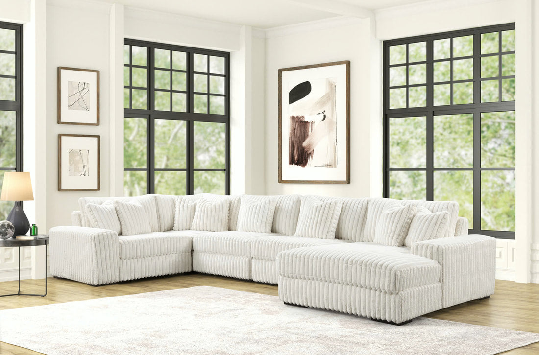 SEASONS2 BEIGE 5PC Sectional HH