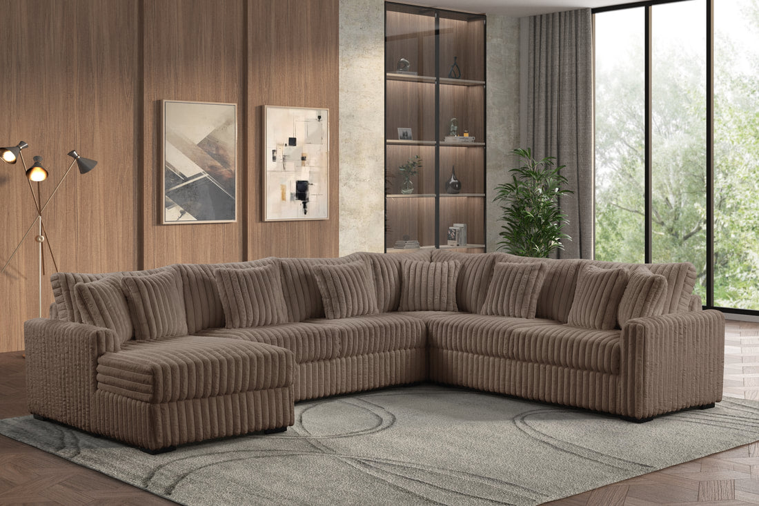 Solana Mocha Sectional HH
