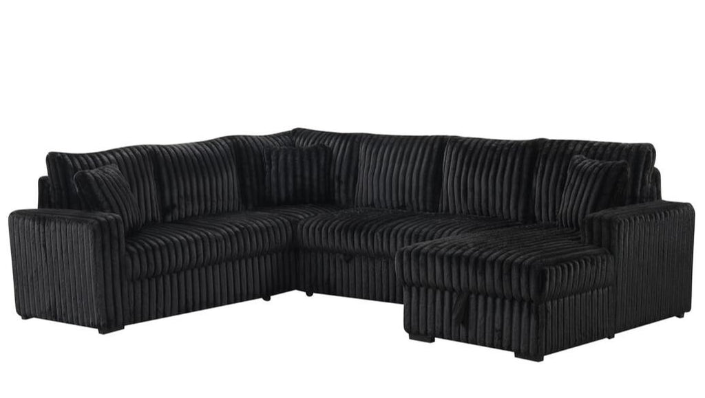 Sonic Black Sectional HH