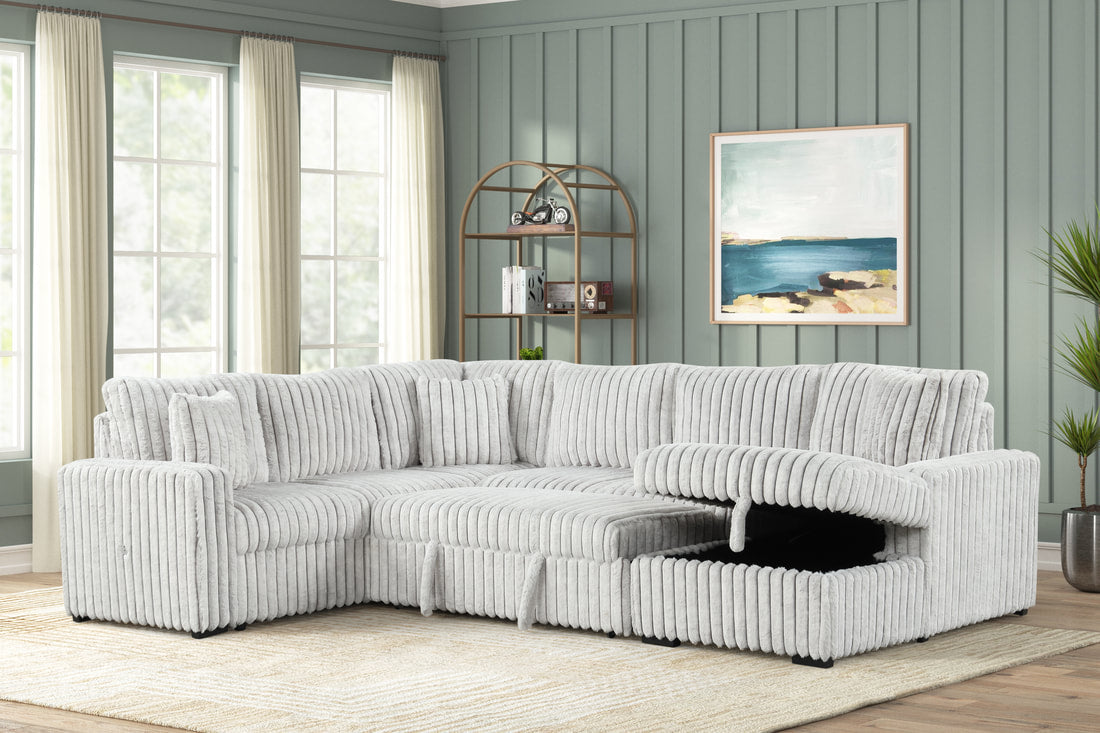 Sonic Gray Sectional HH